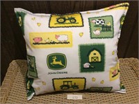 John Deere Tractor/Farm Animal Pillow