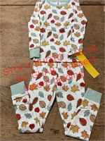 Childs size 4 and size 10 pajama 2-piece sets