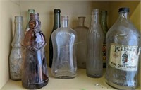 Bottles. Rc Cola, Syrup, Mifflin, Kitty Pure