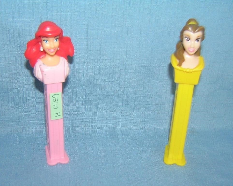 Pair of vintage PEZ Candy containers