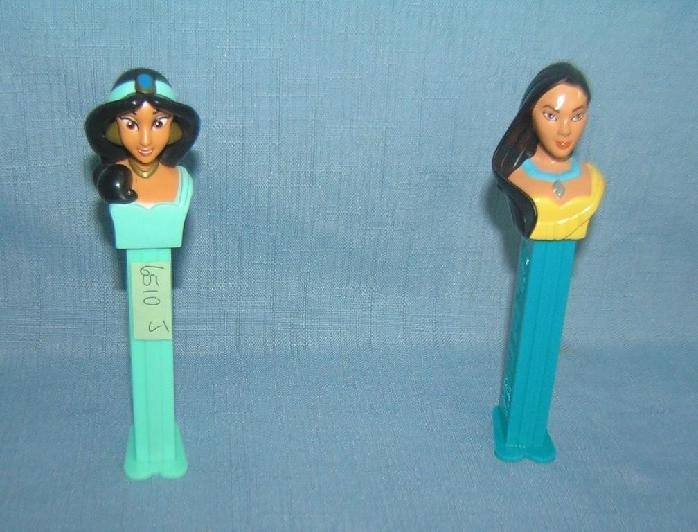 Pair of vintage PEZ Candy containers