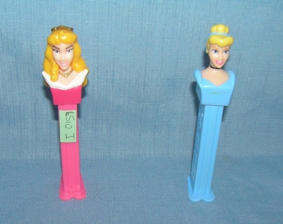 Pair of vintage PEZ Candy containers