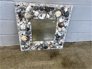 Seashell Decorated Mirror