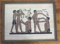 EGYPTIAN PAPYRUS ART DEPICTING CIRCUMCISION