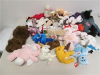 Large Lot of Ty Beanie Babies