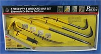 Brand new 5 piece pry bar set