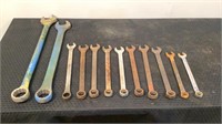 (12) Assorted Combo Wrenches