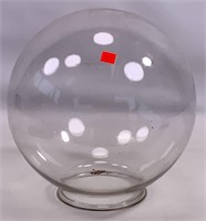 Clear glass globe - shade - 12" round