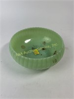 Jadeite glass bowl