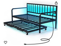 Rolanstar Daybed with Charging Station and LED