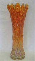 Tree Trunk 18 1/2" funeral vase - marigold