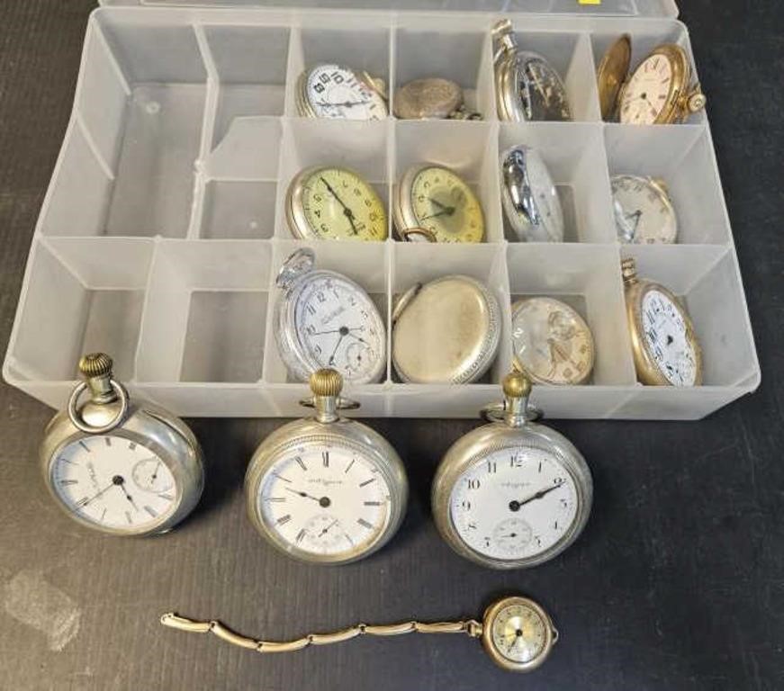 Pocket Watches Lot Collection