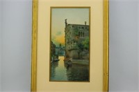 1920s-40s Venice Watercolor Italy