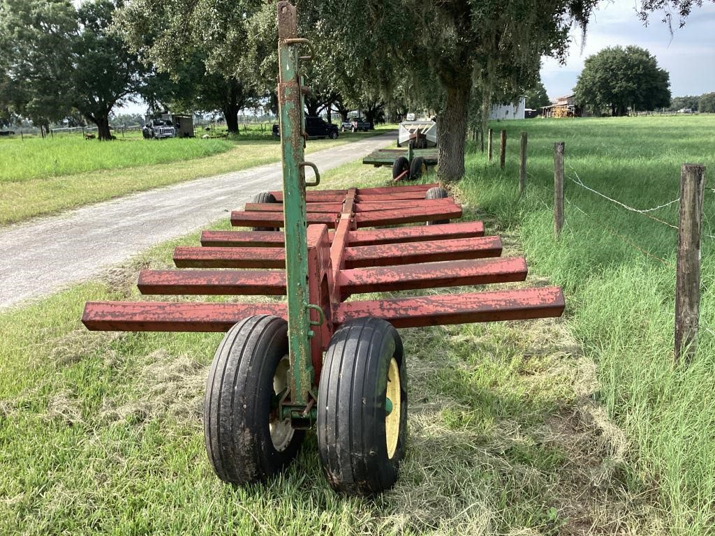 Red Hay Wagon