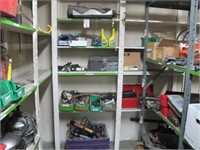 LOT, TRUCK PARTS & SUPPLIES ON THESE SHELVES