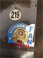 NFL Football  Fan club pin see photo 219