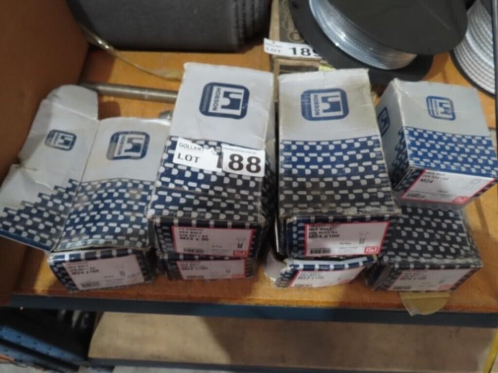 8 Boxes of Various S/S Bolts & Nuts