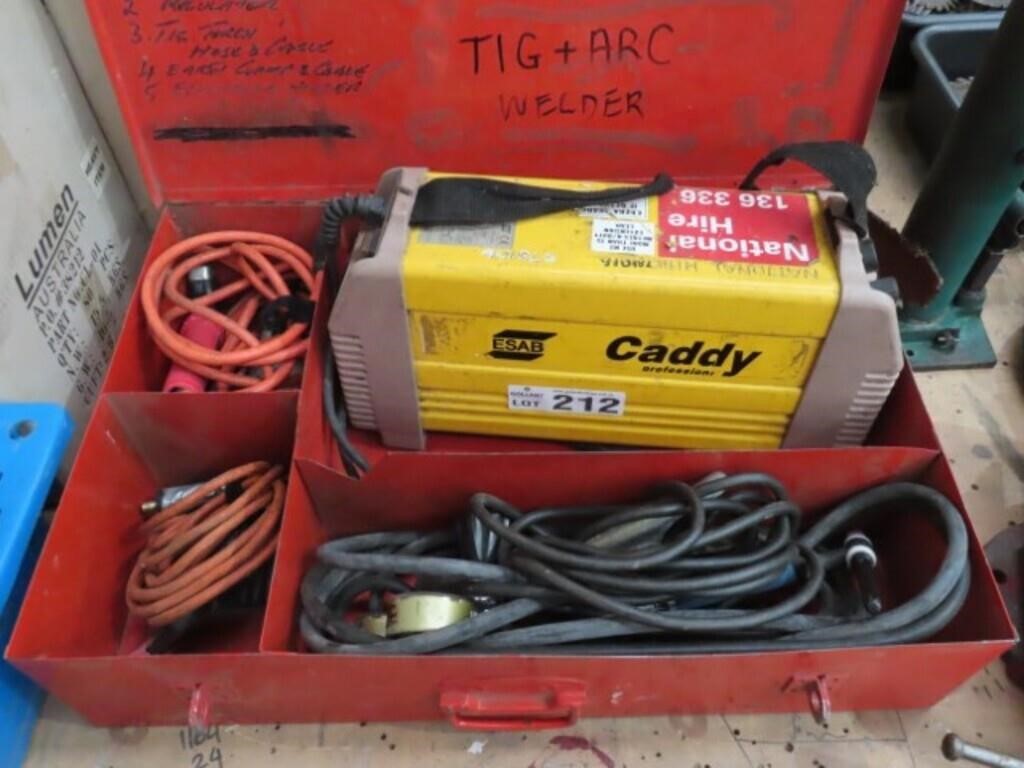 Esab Caddy Tig & Arc Welder