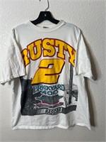 Vintage Rusty Wallace Brickyard 400 NASCAR Shirt