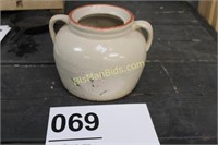 Stoneware Bean Pot - No Lid