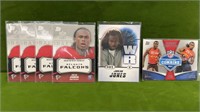6-2011 TOPPS NFL JULIO JONES ROOKIE CARDS