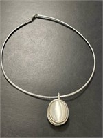 Sterling Mother of Pearl Necklace