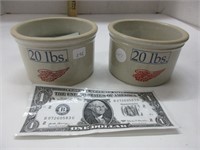 2 -1994 Red Wing collectors convention bowls