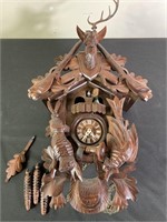 W. Germany Huntsman Cuckoo Clock