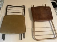 2 Vintage folding chairs