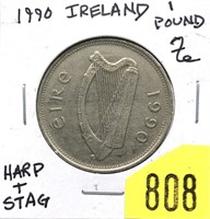 1990 Ireland 1 pound