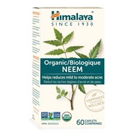 HIMALAYA ORGANIC NEEM 60 CAPLETS