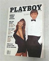 Playboy Magazine with President Donald Trump