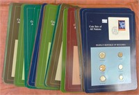 36 Coins Sets from many nations