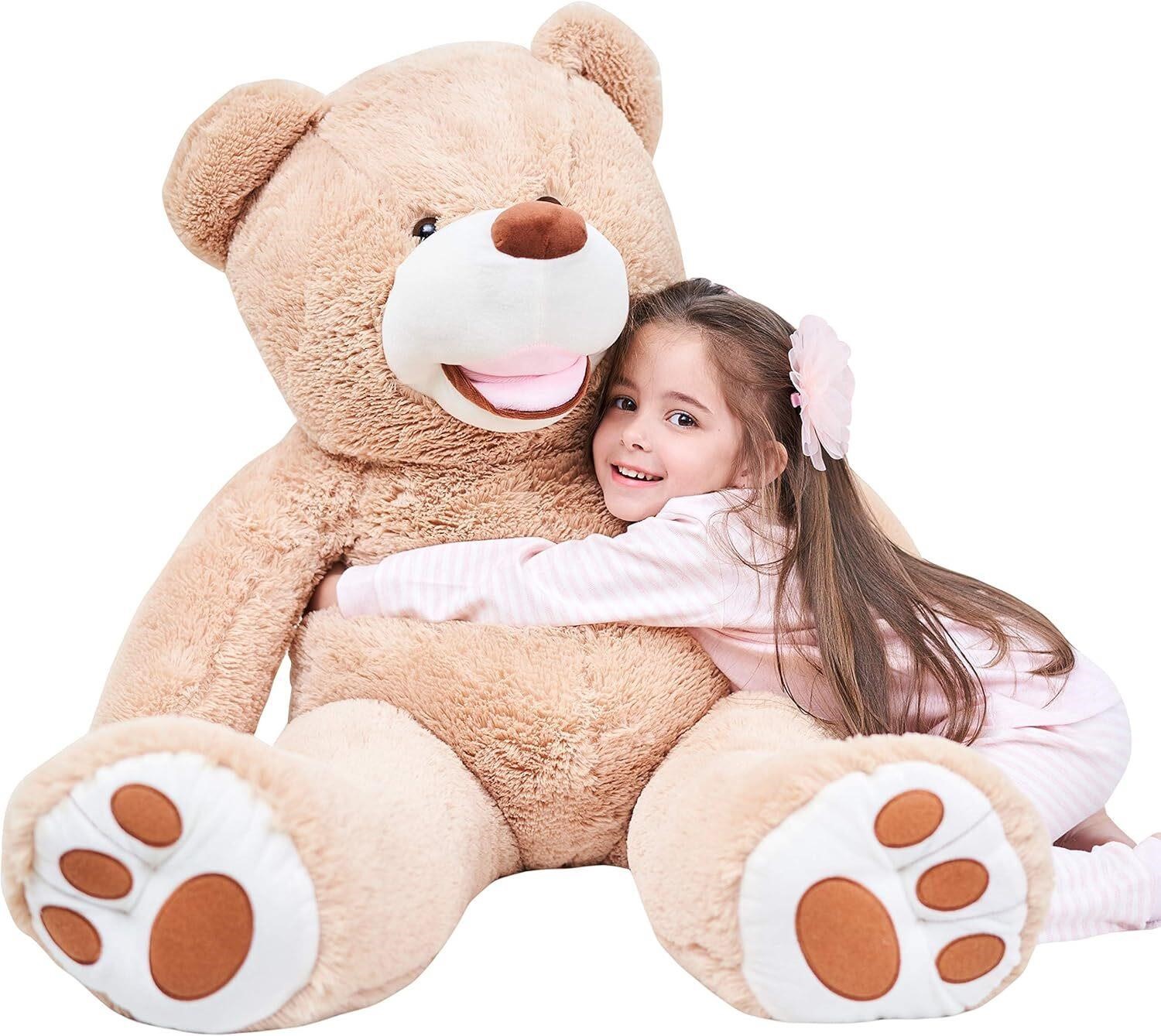 IKASA Giant Teddy Bear Plush (Brown  39)