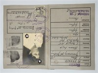 WW2 GERMAN KENNKARTE ID W/PHOTO & PRINT