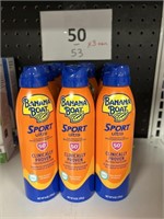 Banana Boat sport  3-6 oz