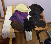 Scarf, Hat, Head Band & Gloves