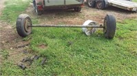 Straight Trailer Axle