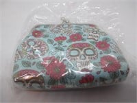 NEW CANDY SKULL DAY OF THE DEAD COIN PURSE