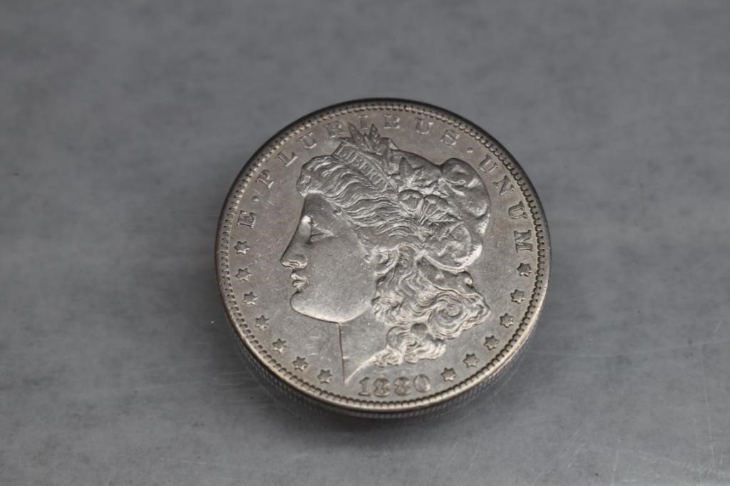1880-S Morgan Dollar -90% Silver Coin
