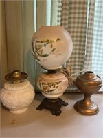 3 Oil Lamps