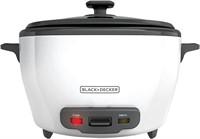 BLACK+DECKER RC503 Dry Rice Cooker 6-Cup White