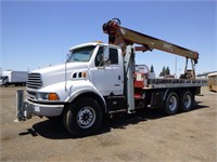 2001 Sterling LT9500 T/A Crane Truck