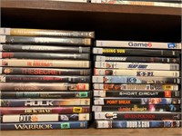 (25) DVDs Collection Action, Comedy, Sci Fi