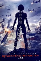 Autograph COA Resident Evil Photo