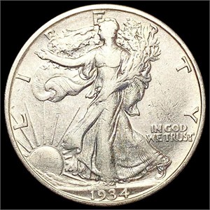 1934-D Walking Liberty Half Dollar CLOSELY