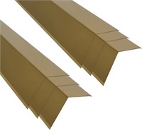 (6) Coppery Stainless Steel Corner Guards 2x2x48