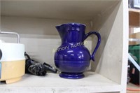 FRENCH POTTERY PITCHER