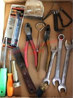 Assorted Tools, 3/4, 5/8, wrench