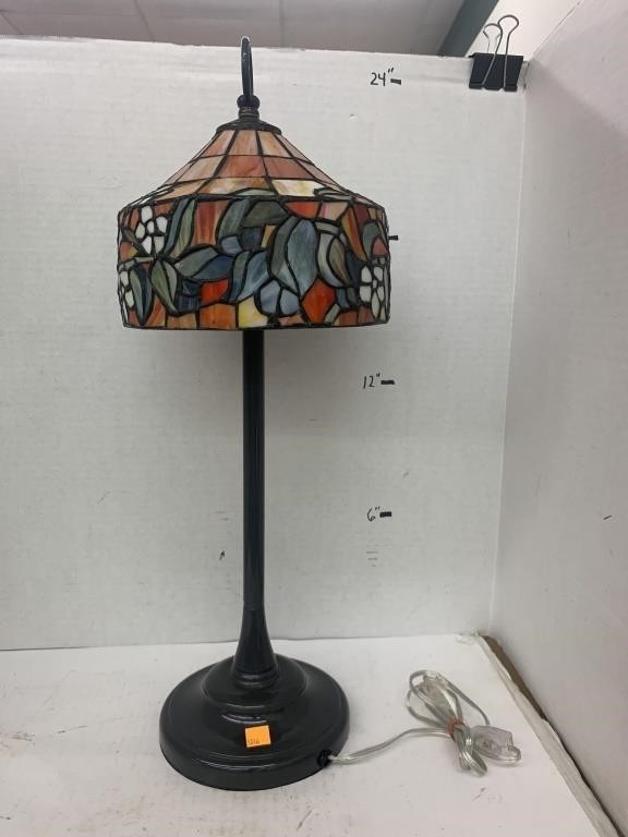 24 inch stained glass lamp
